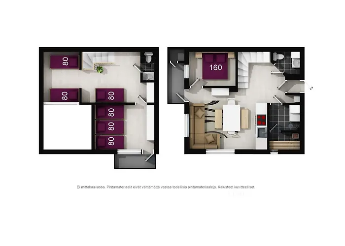 Lomavuokra Keskuskuja 5, Alppikeskus Διαμέρισμα